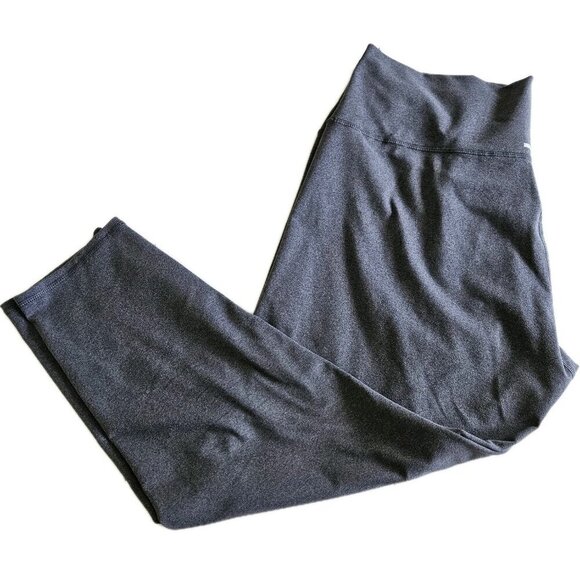 Aerie Leggings Womens XXL Gray Waist Pocket Stretch Chill Play Move Cropped Yoga - Picture 15 of 16